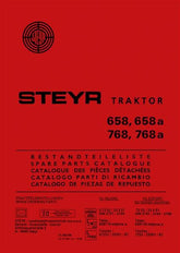 658 658a 768 768a Traktor Ersatzteilkatalog